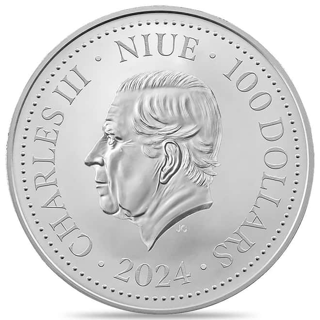2024 Niue 1 Kilo Phoenix Silver Coin .999 Fine