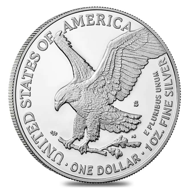 2024-S 1 oz Proof Silver American Eagle (w/Box & COA)
