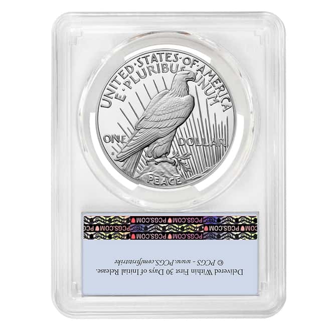 2024-S Peace Silver Dollar Proof Coin PCGS PF 69 FS