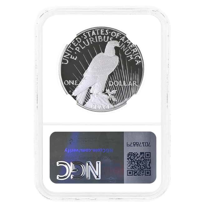 2024-S Peace Silver Dollar Proof Coin NGC PF 70 UCAM FR