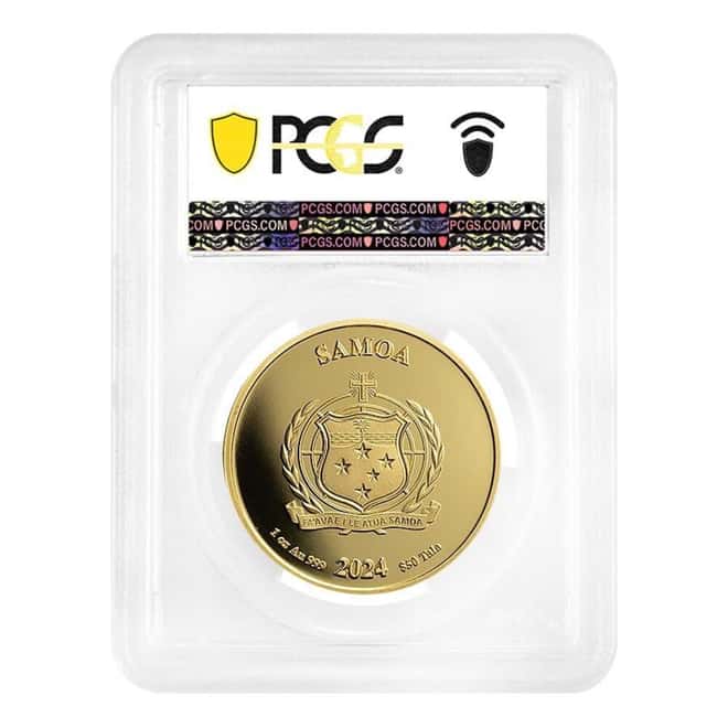 2024 Samoa 1 oz DC Comics The Joker Gold Coin PCGS MS 70