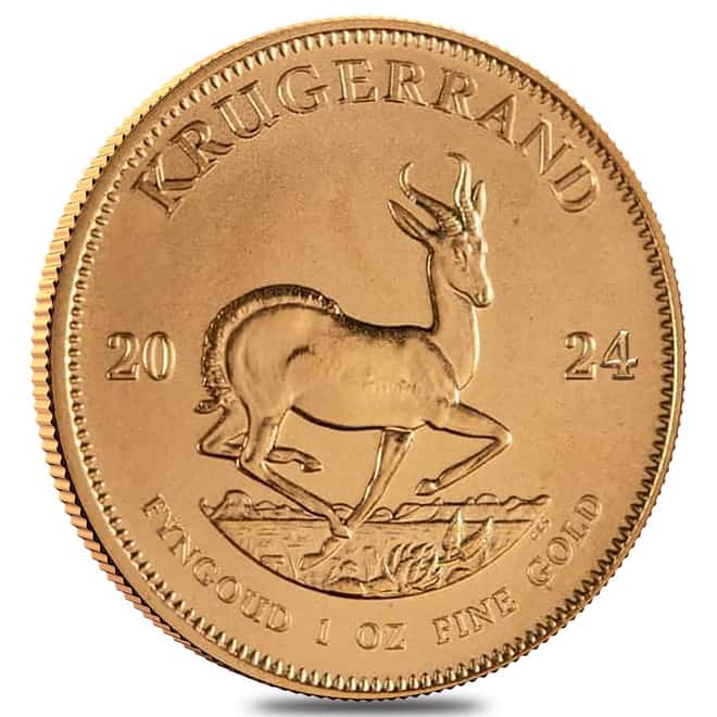 2024 South Africa 1 oz Gold Krugerrand BU