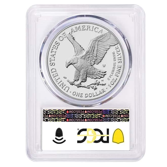 Lot of 20 - 2024-W 1 oz Proof Silver American Eagle PCGS PF 70 DC FS West Point