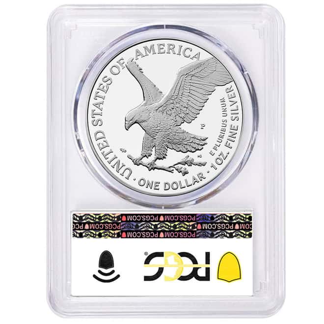 2025-P Marine Corps Privy 1 oz Proof Silver American Eagle PCGS PF 69 AR Philadelphia