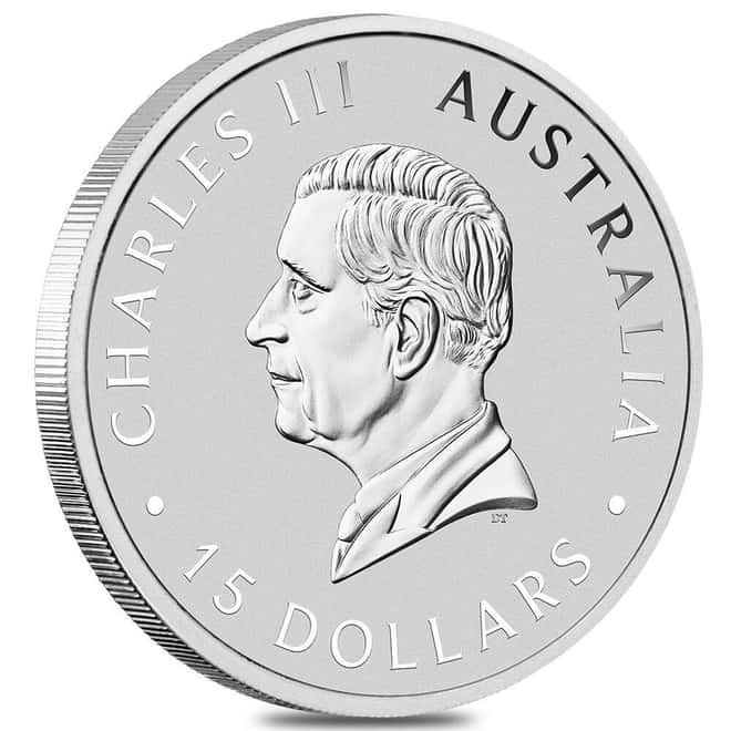 2025 1/10 oz Platinum Australian Kookaburra Perth Mint Coin .9995 Fine BU In Cap