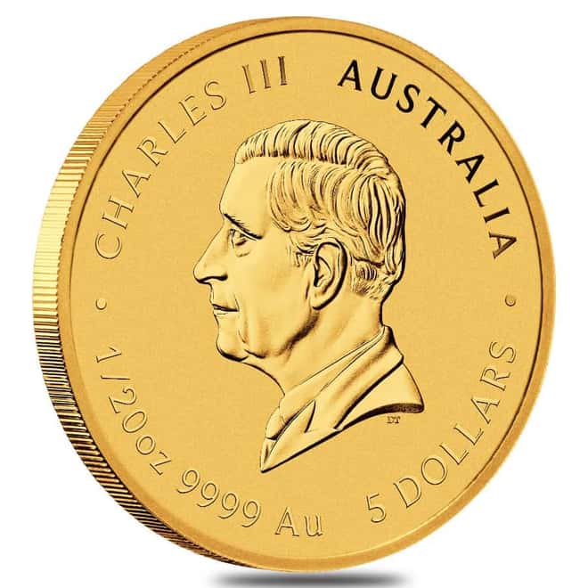 2025 1/20 oz Gold Lunar Snake BU Australian Perth Mint