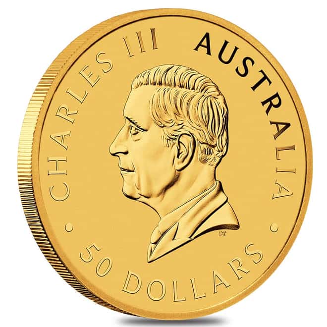 2025 1/2 oz Australian Gold Kangaroo Perth Mint BU
