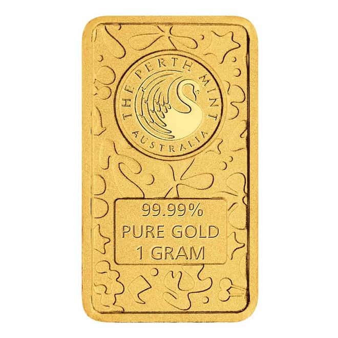 2025 1 Gram Perth Mint SpongeBob SquarePants™ Gold Bar (in Assay)