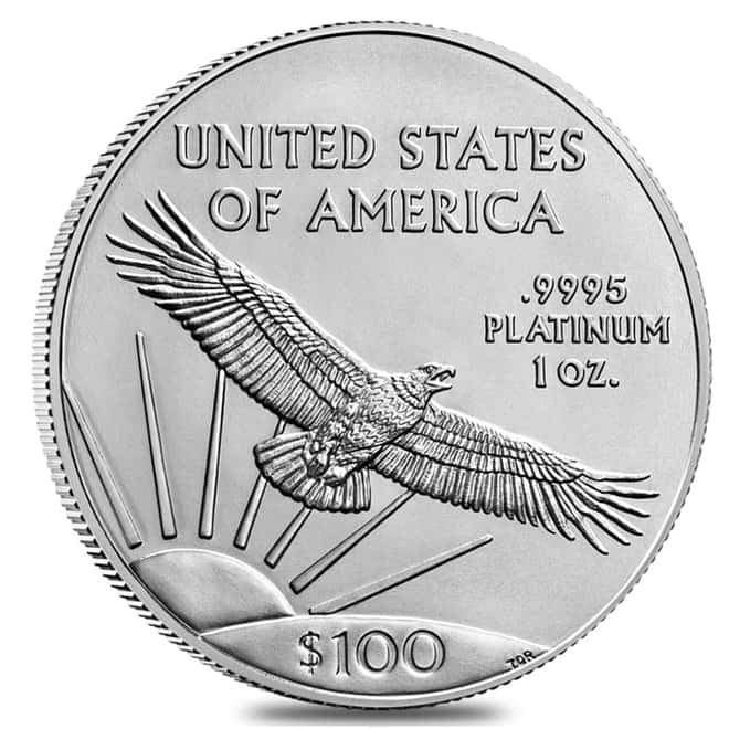 2026 1 oz Platinum American Eagle $100 Coin BU