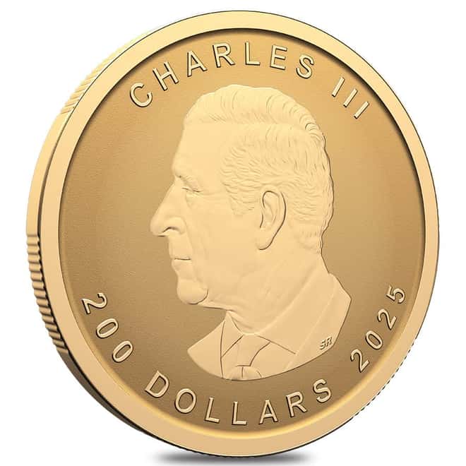 2025 Canada 1 oz Our Purest Maple Leaf Gold Coin .99999 Fine (in Assay)