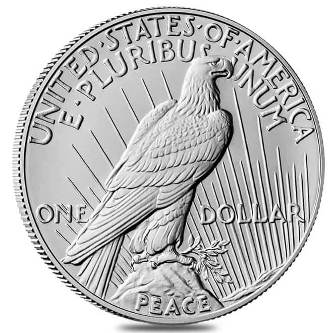 2025 Peace Silver Dollar .999 Fine (w/Box & COA)
