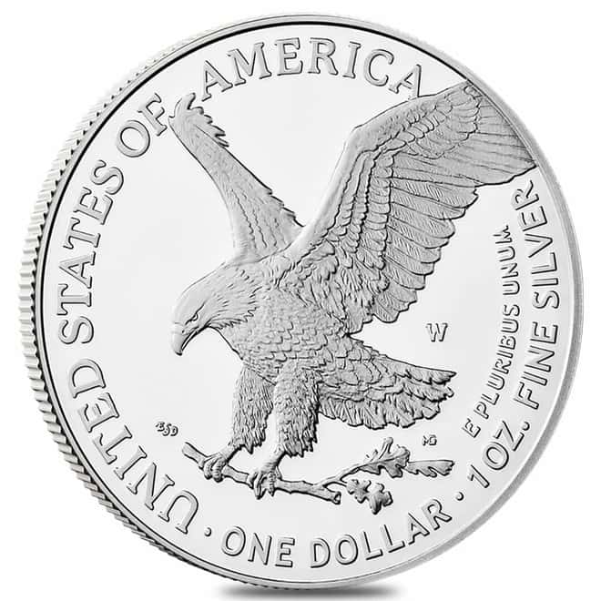2025-W 1 oz Proof Silver American Eagle (w/Box & COA)