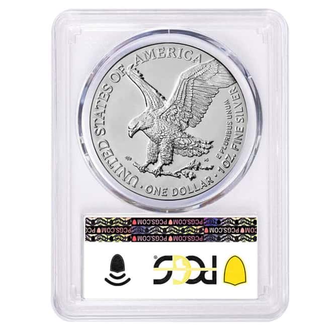 2027 1 oz Silver American Eagle PCGS MS 69