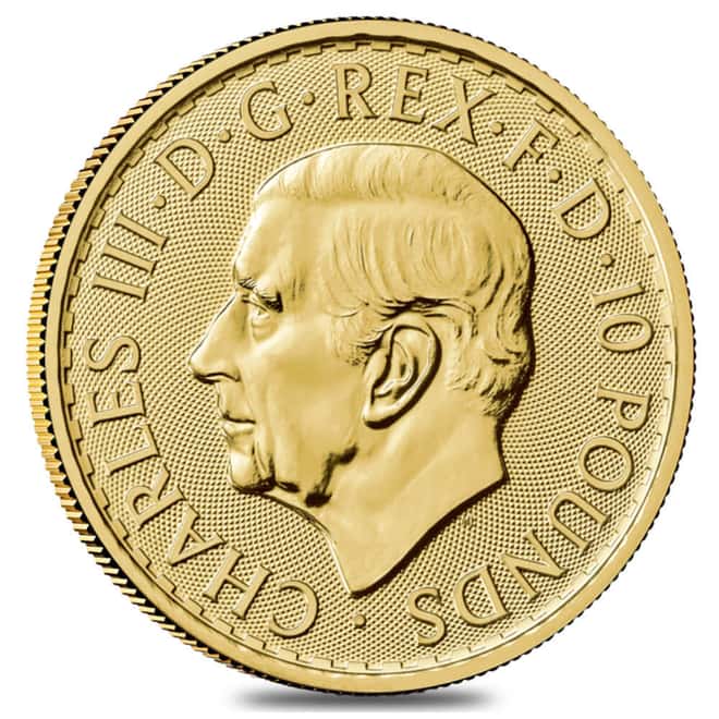 2027 Great Britain 1/10 oz Gold Britannia Coin BU