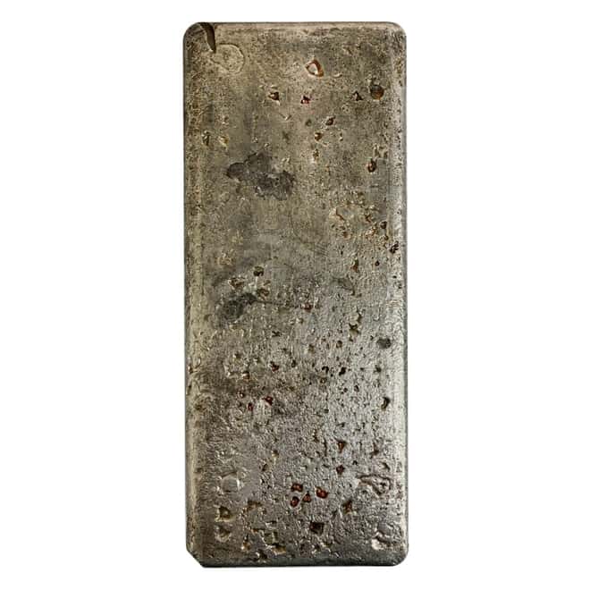 204.69 oz Engelhard Penolas Silver Bar .9995 Fine (Serial # 5190 J)