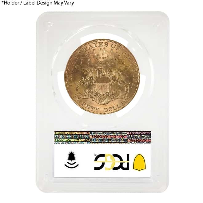 $20 Gold Double Eagle Liberty Head PCGS MS 66 (Random Year)