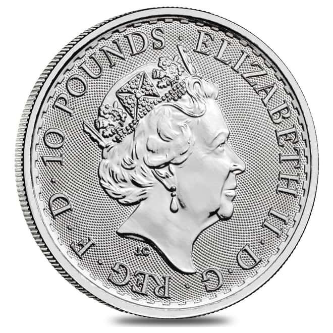 2019 Great Britain 1/10 oz Platinum Britannia Coin .9995 Fine BU