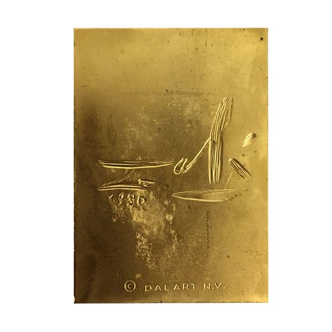 1981 3 oz Gold Salvador Dali Adam Eve and The Original Sin 3-Medal Set .999 Fine (w/Box)