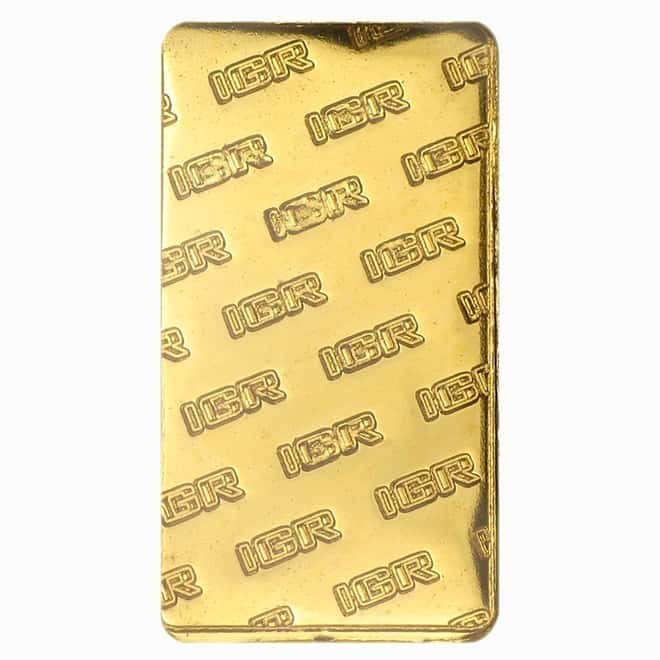 1/2 gram Istanbul Gold Refinery (IGR) Bar .9999 Fine (Wedding Assay)