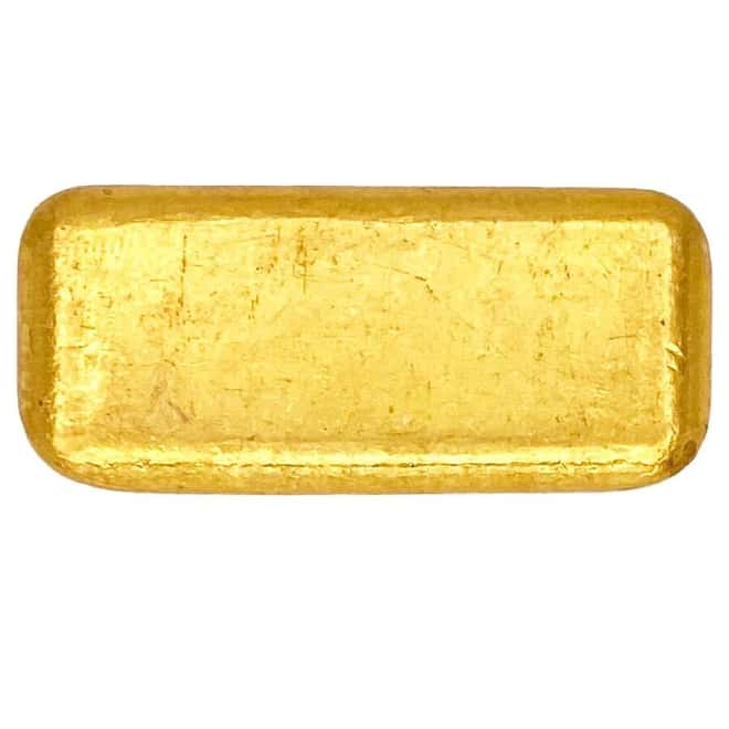 2 oz Engelhard Gold Vintage Loaf Style Bar .9999 Fine