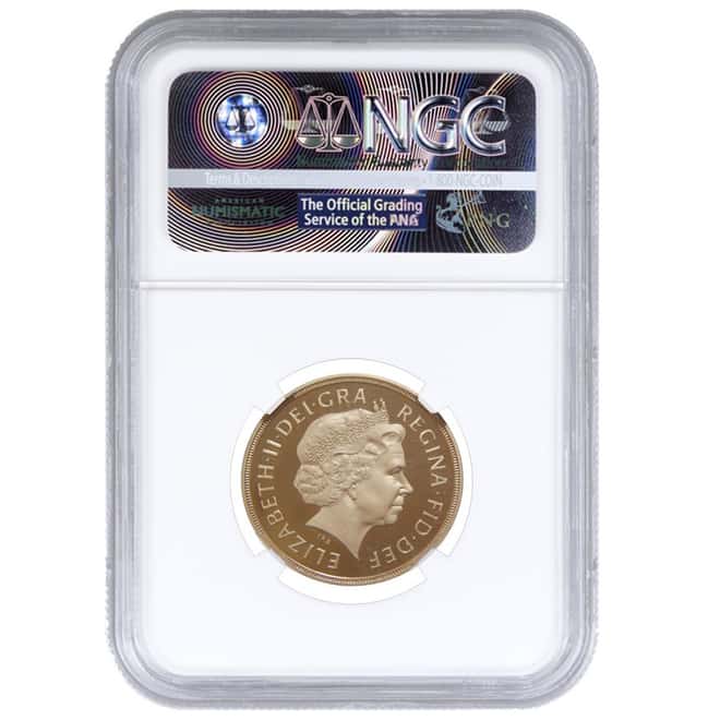 2010 British Sovereign 5-Coin Gold Proof Set NGC PF 69 Ultra Cameo