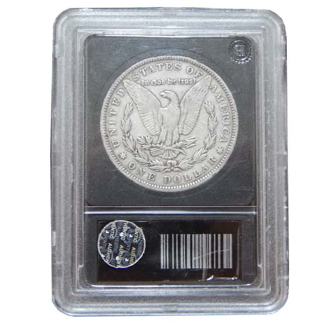 1880 $1 Morgan Silver Dollar VG Collector's Edition (Authenticated)