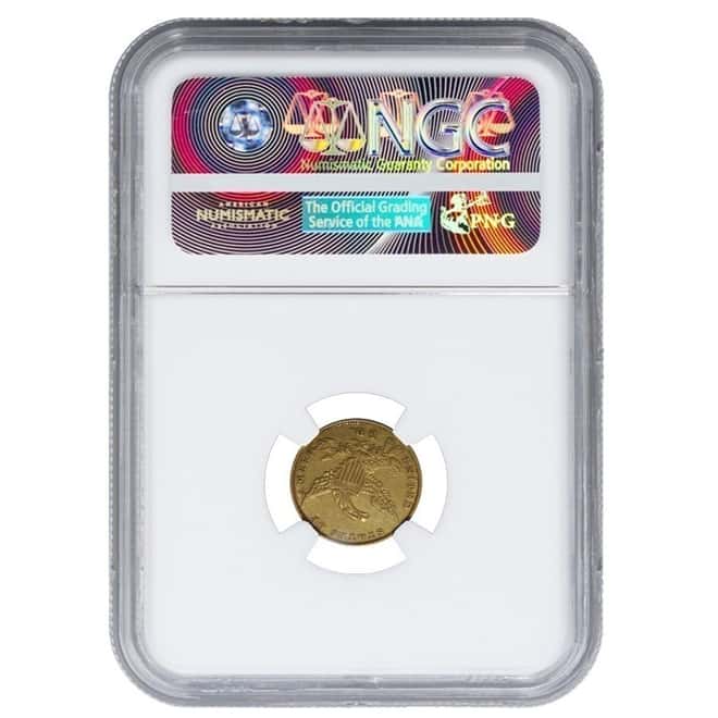 1834 $5 Plain 4 Classic Head Gold Half Eagle Coin NGC XF Details