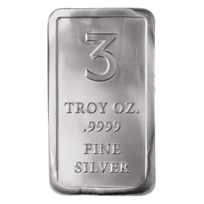 3 oz Argentia A Message to Covid-19 Silver Bar .9999 Fine Matte Finish