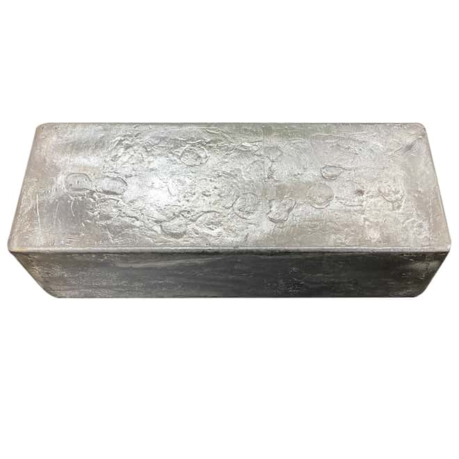 1000 oz (+/-) COMEX Deliverable Silver Bar .999+ Fine