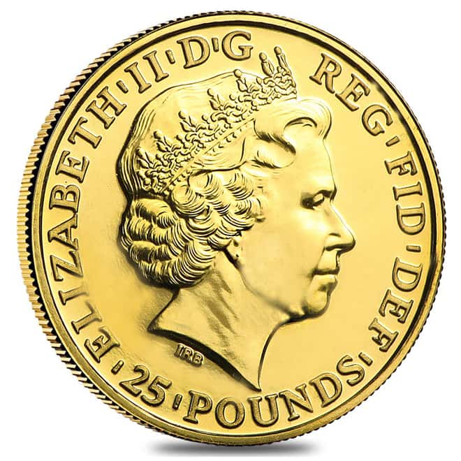 2015 1/4 oz Great Britain Year of the Sheep Gold Coin BU