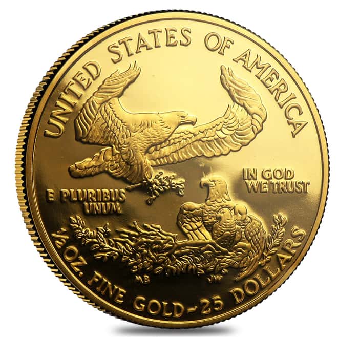 2010 W 1/2 oz $25 Proof Gold American Eagle NGC PF 70 UCAM
