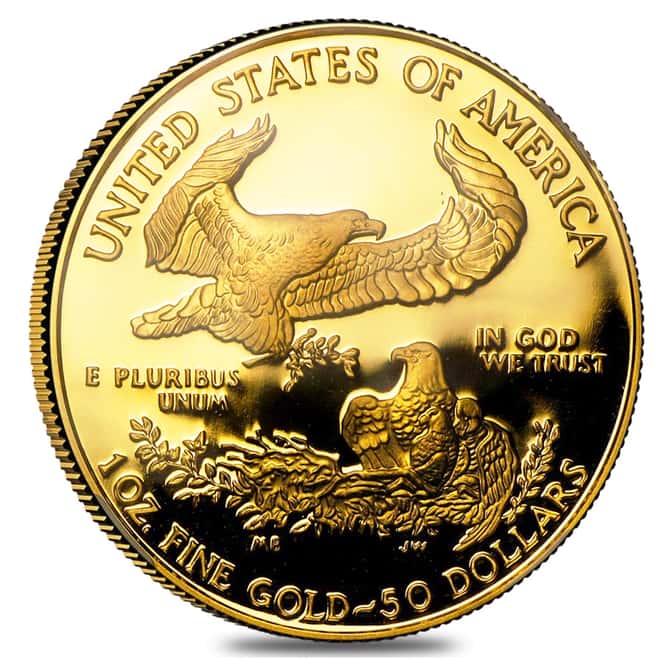 2008 W 1 oz $50 Proof Gold American Eagle NGC PF 70 UCAM