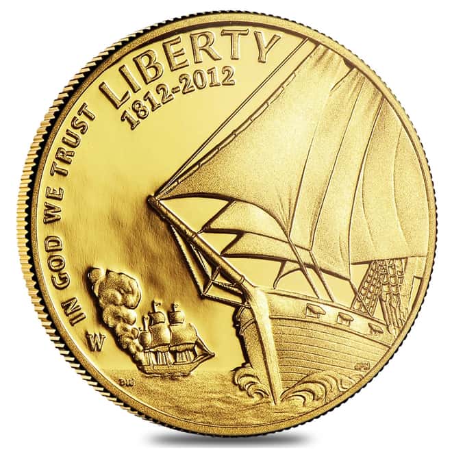 2012 W Gold $5 Commemorative Star Spangled Banner NGC MS 70