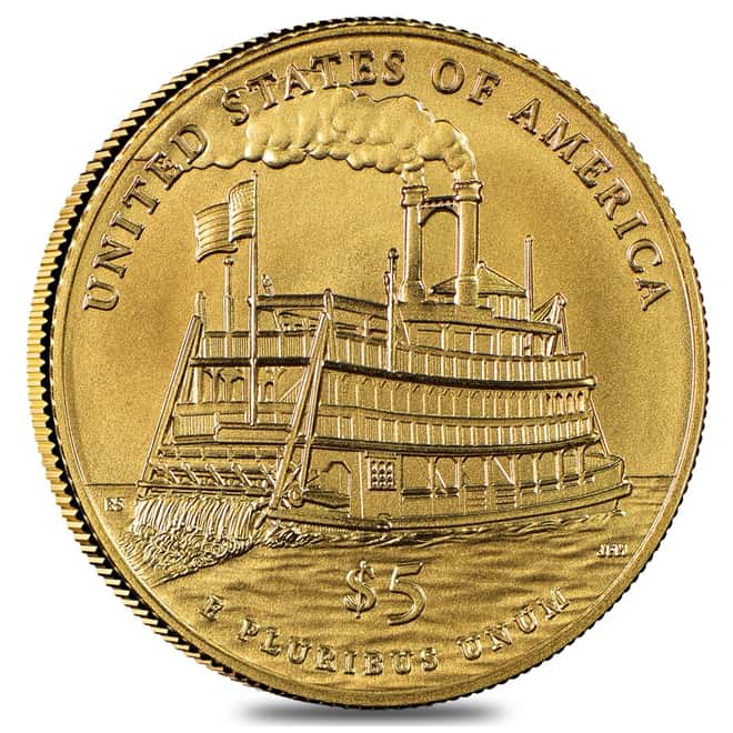 2016 W Gold $5 Commemorative Mark Twain NGC MS 70