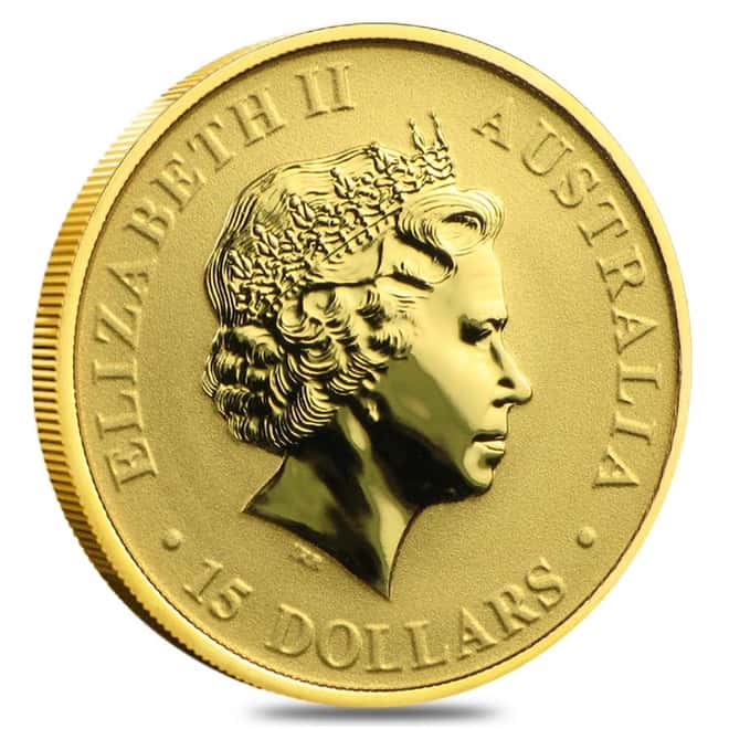 2016 1/10 oz Australian Gold Kangaroo Coin .9999 Fine BU (In Capsule)