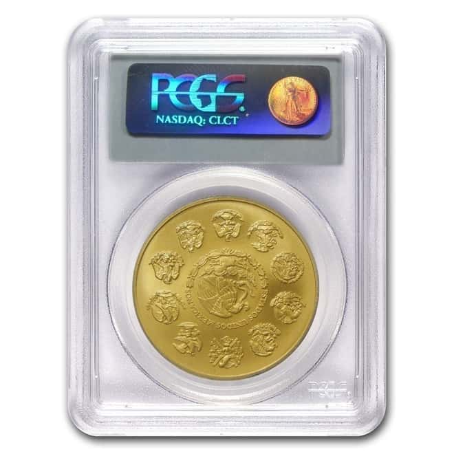 2011-Mo 1 oz Gold Mexican Libertad 1 Onza PCGS MS70