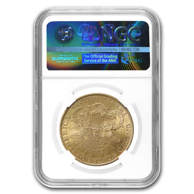 1897 $20 Liberty Gold Double Eagle NGC MS 61