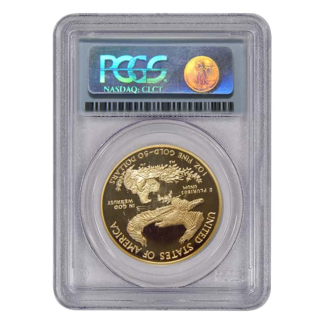 2003 W 1 oz $50 Gold American Eagle PCGS PR 69 DCAM