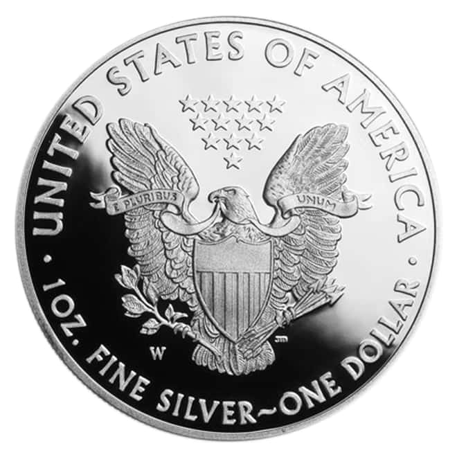 2015-W 1 oz Proof Silver American Eagle (w/Box & COA)