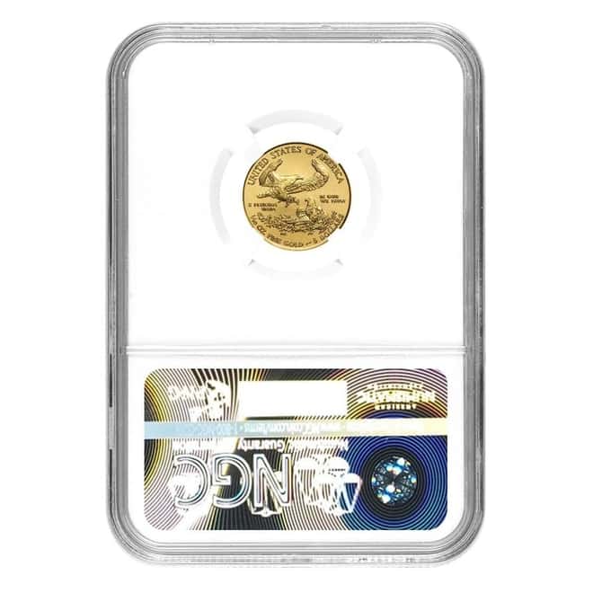 2019 1/10 oz Gold American Eagle NGC MS 69 Early Releases