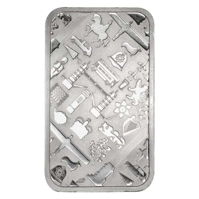 5 oz JBR Silver Bar .999 Fine