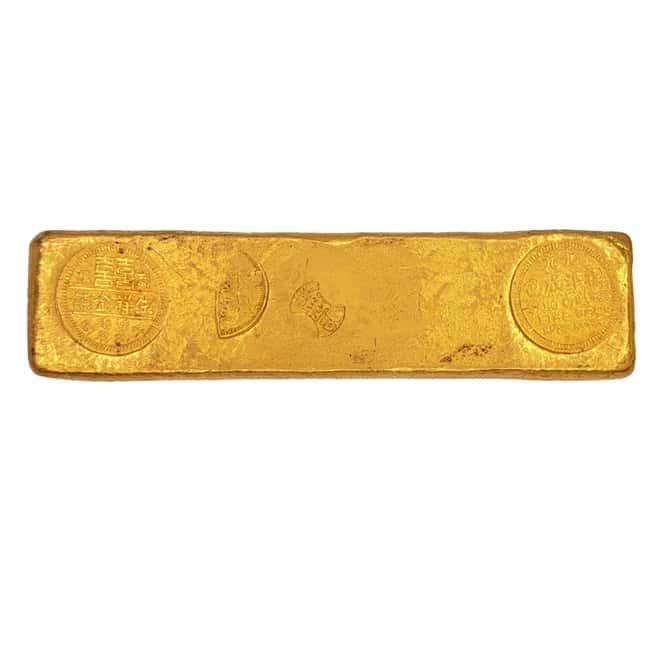 6.03 oz Chinese Sang Cheung 5 Tael Gold Bar .99 Fine