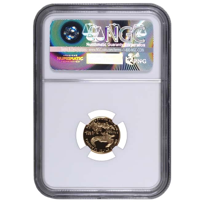 1999 W 1/10 oz $5 Gold Eagle NGC PF 69 UCAM