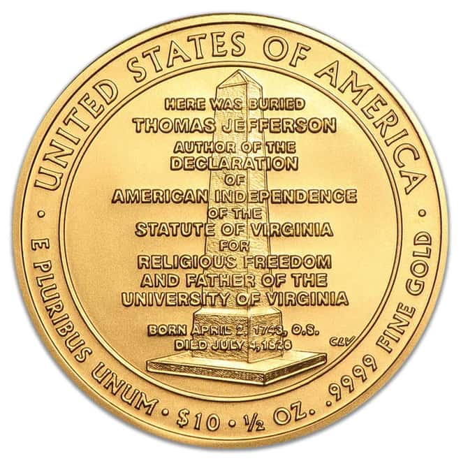 1/2 oz Gold First Spouse Coins BU/Proof Random Year (In Capsule)