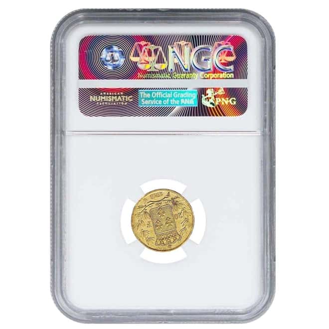 1818-W Gold France 20 Franc Louis XVIII Coin NGC AU Details