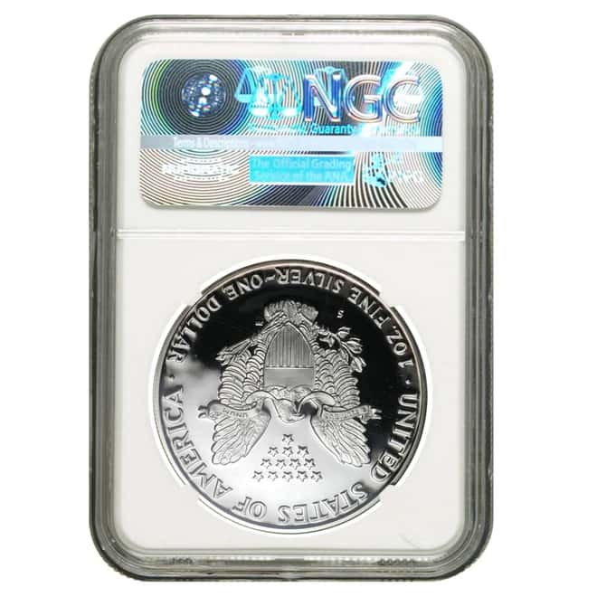 1988 S 1 oz Silver American Eagle $1 Coin NGC PF 67 UCAM