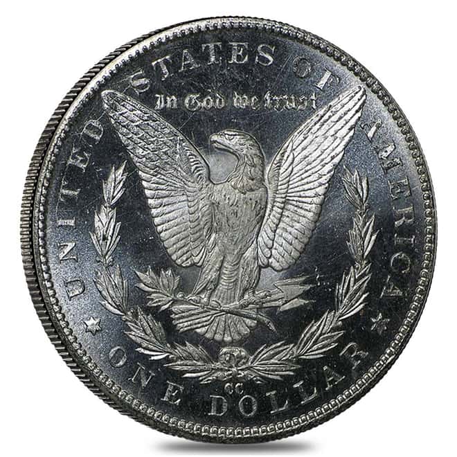 1884-CC Morgan Silver Dollar NGC MS 62 (GSA)