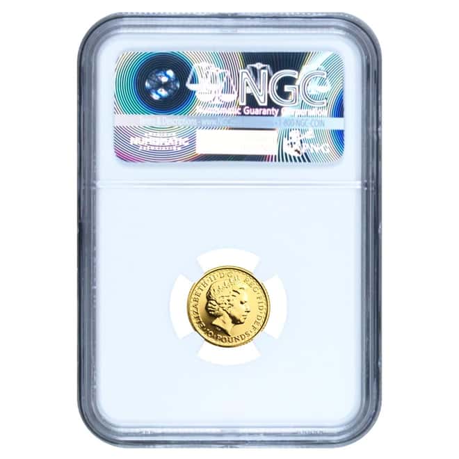 2015 Great Britain Gold 1/10 oz Britannia NGC MS 68