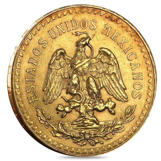1924 50 Peso Mexican Gold Coin