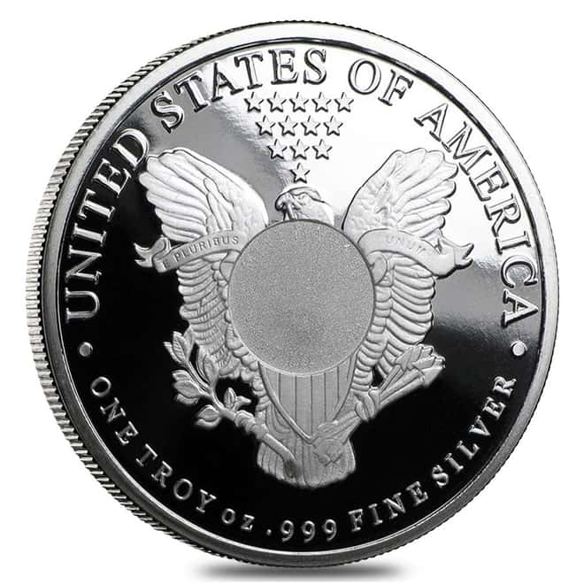 Walking Liberty Design Sunshine 1 oz. .999 Fine Silver Round